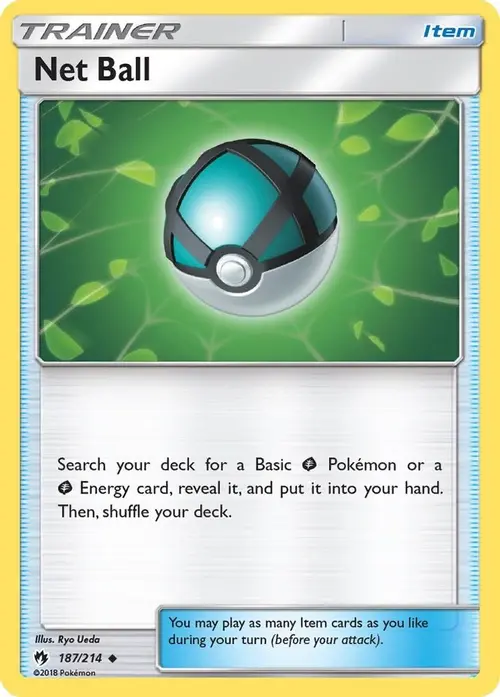 Net Ball card art
