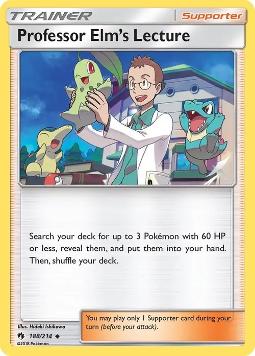 Professor Elm's Lecture card art