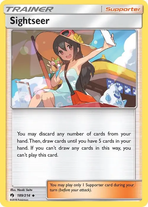 Sightseer card art