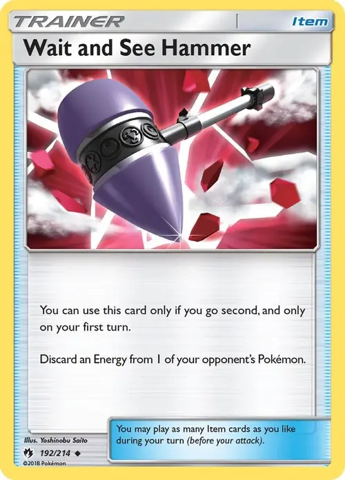 Wait and See Hammer card art