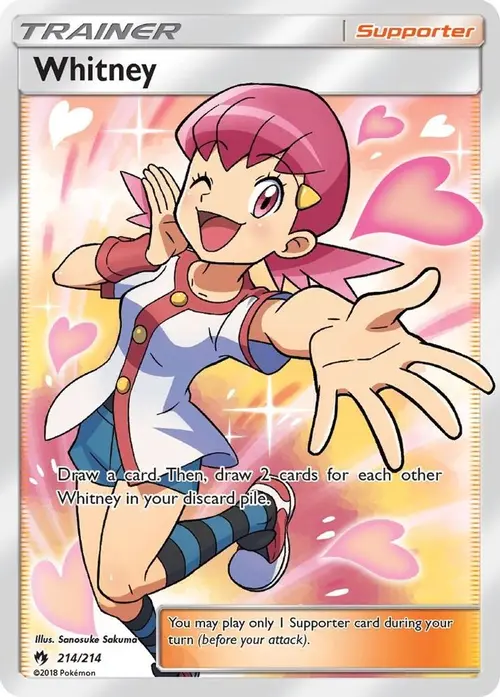 Whitney (Full Art) card art