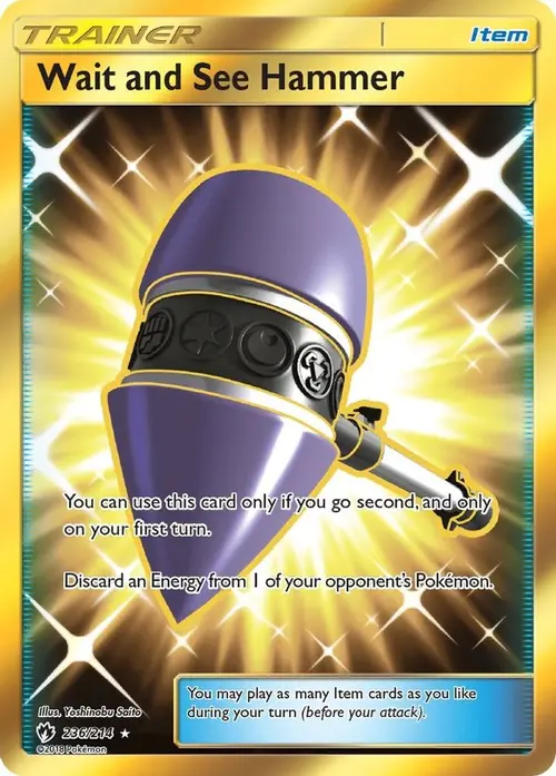 Wait and See Hammer (Secret) card art
