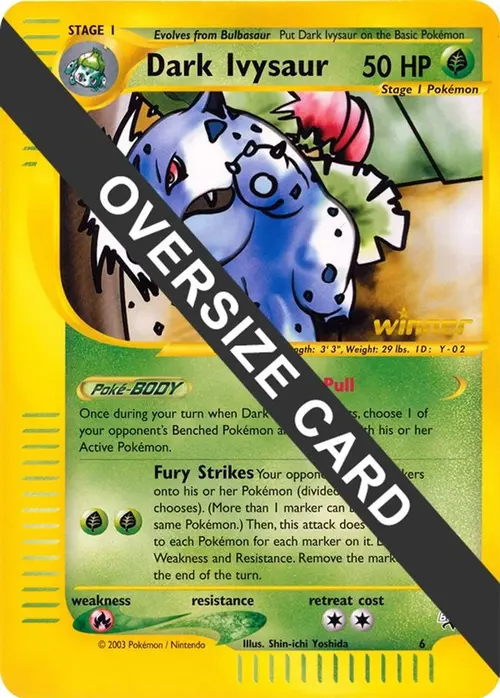Dark Ivysaur - 6 (Best of Game 6 Promo) card art