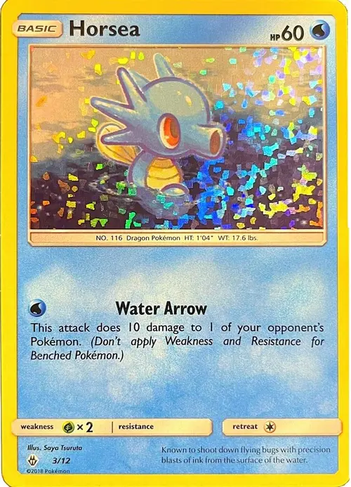 Horsea - 3/12 card art