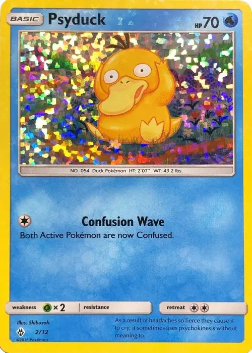 Psyduck - 2/12 card art