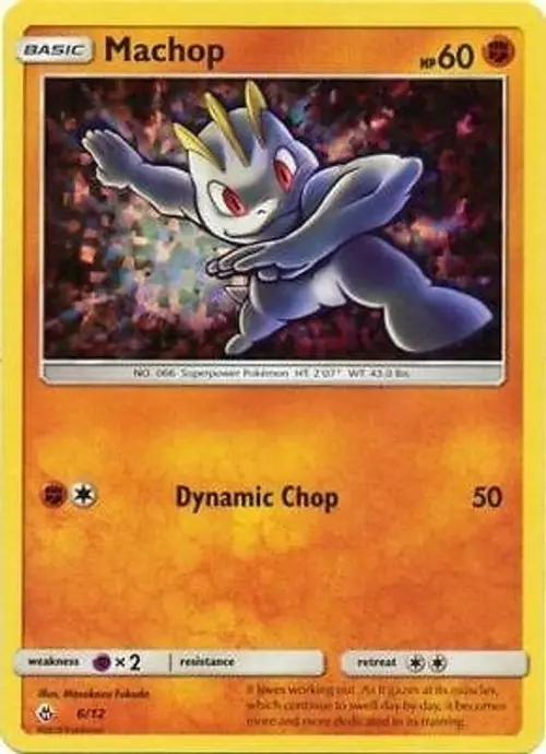 Machop - 6/12 card art