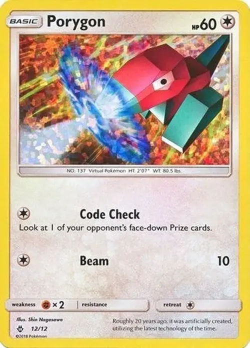 Porygon - 12/12 card art