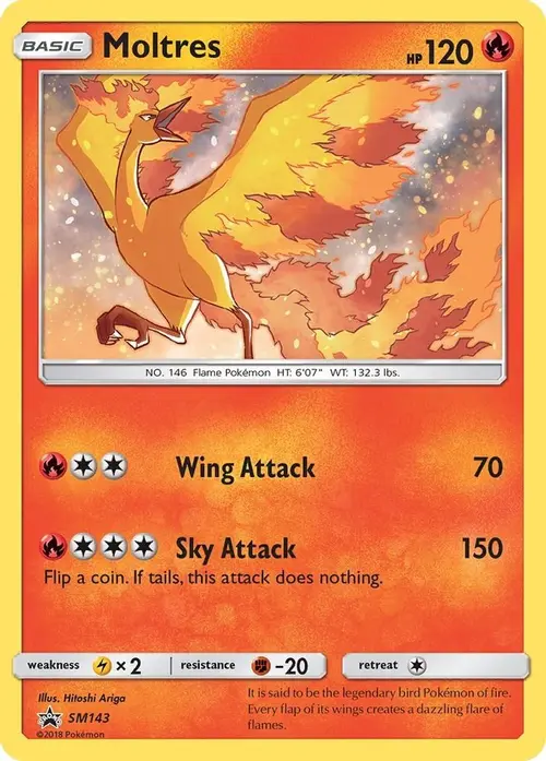 Moltres - SM143 card art