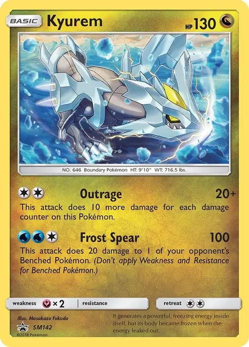 Kyurem - SM142 card art