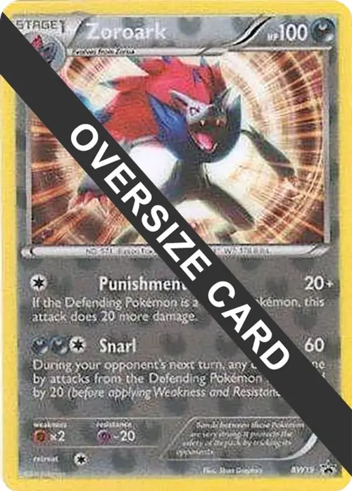 Zoroark BW - BW19 card art