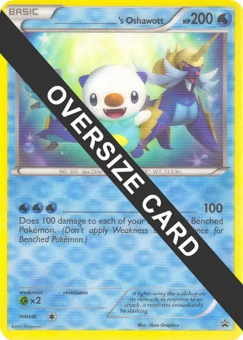 ______'s Oshawott card art