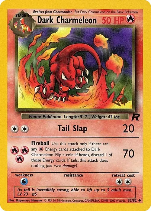 Dark Charmeleon [W Stamped] card art
