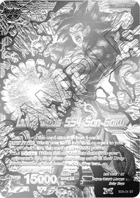 Golden Great Ape Son Goku // Long Odds SS4 Son Goku (National Championship Final 2018) card art
