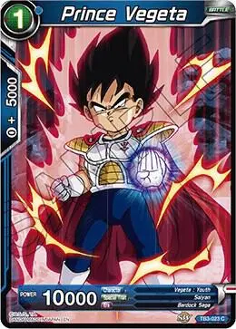 Prince Vegeta card art