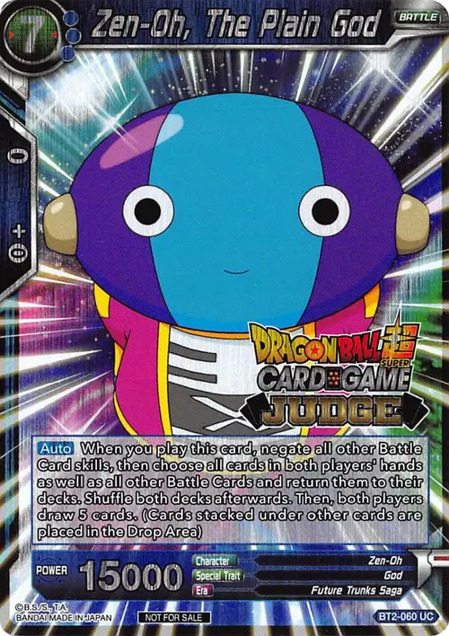 Zen-Oh, The Plain God card art
