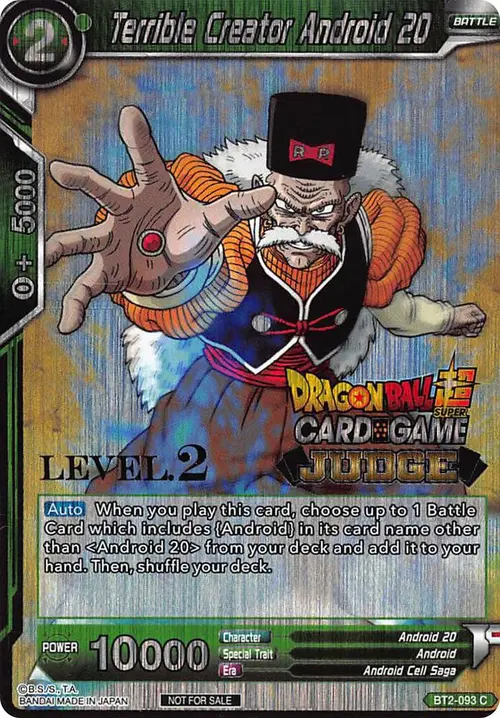 Terrible Creator Android 20 (Level 2) card art
