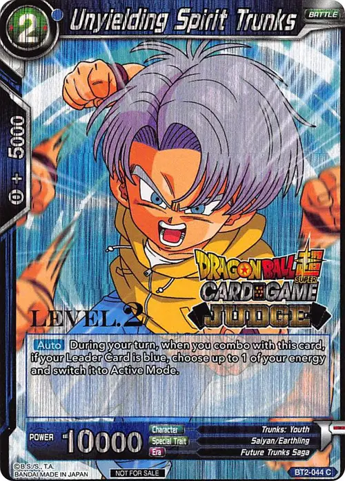 Unyielding Spirit Trunks (Level 2) card art