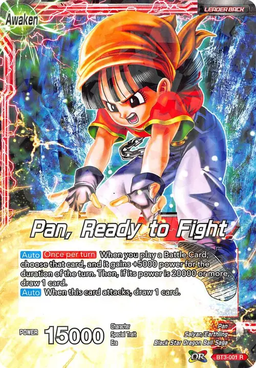 Pan // Pan, Ready to Fight (2018 Big Card Pack) card art