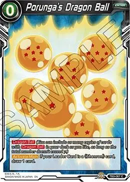 Porunga's Dragon Ball card art