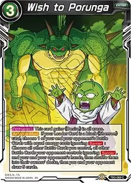 Wish to Porunga card art