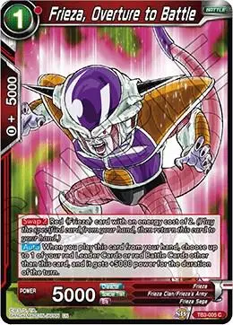 Frieza, Overture to Battle card art