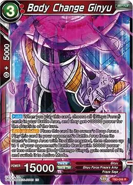 Body Change Ginyu card art