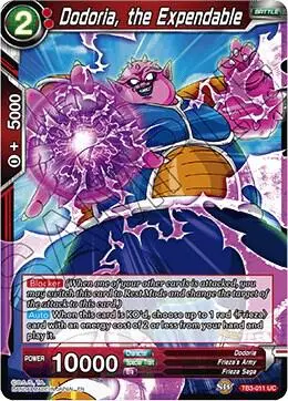 Dodoria, the Expendable card art