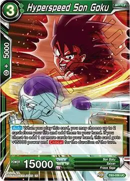 Hyperspeed Son Goku card art