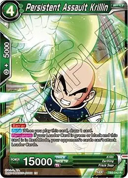Persistent Assault Krillin card art
