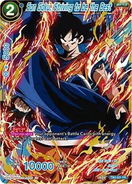 Son Goku, Striving to be the Best card art
