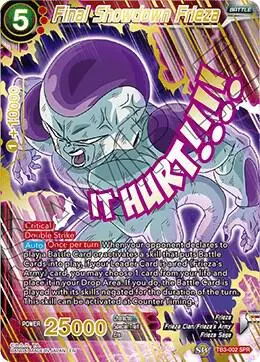 Final Showdown Frieza (SPR) card art