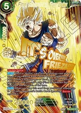 Final Showdown Son Goku (SPR) card art