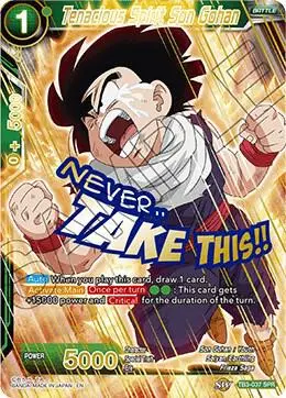 Tenacious Spirit Son Gohan (SPR) card art