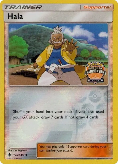 Hala - 126/145 (Regional Championships) card art