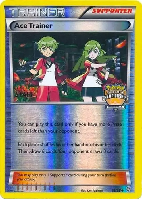 Ace Trainer - 69/98 (Regional Championships) [Staff] card art