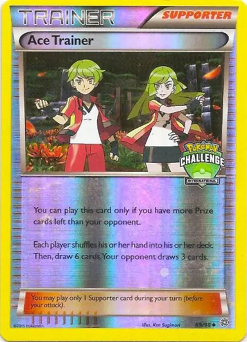 Ace Trainer - 69/98 (International Challenge) [Staff] card art