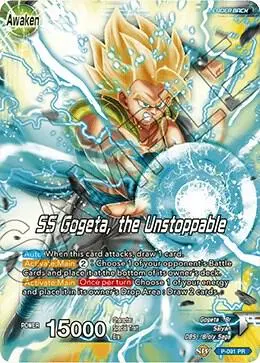 Gogeta // SS Gogeta, the Unstoppable (Broly Pack Vol. 1) card art