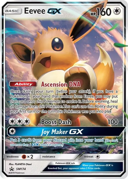 Eevee GX - SM174 card art