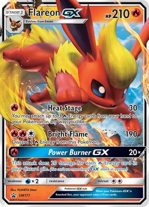 Flareon GX - SM171 card art