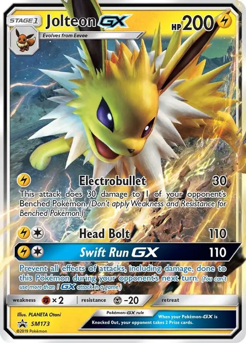 Jolteon GX - SM173 card art