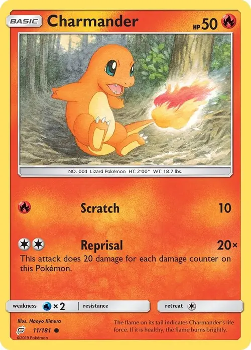 Charmander (11) card art