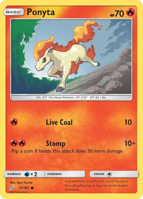 Ponyta card art