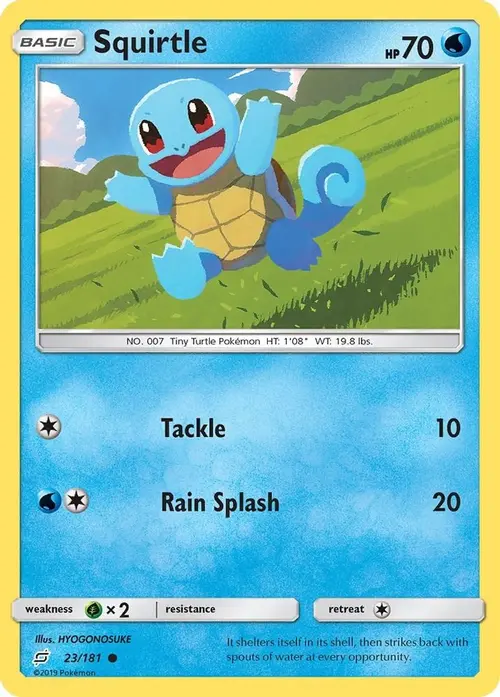 Squirtle (23) card art