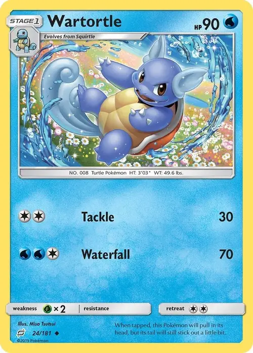 Wartortle card art