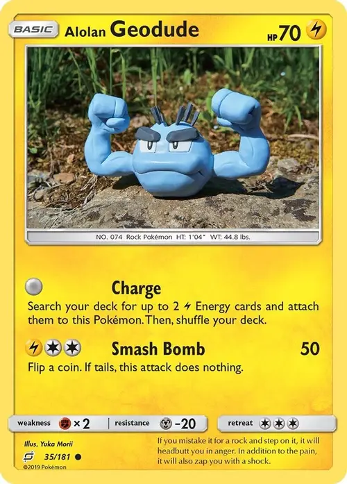 Alolan Geodude (35) card art