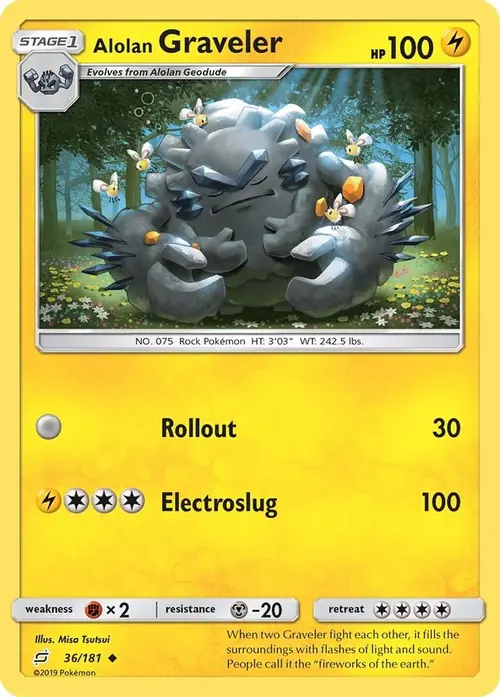 Alolan Graveler card art