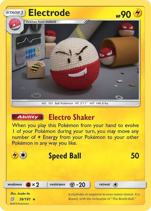 Electrode card art