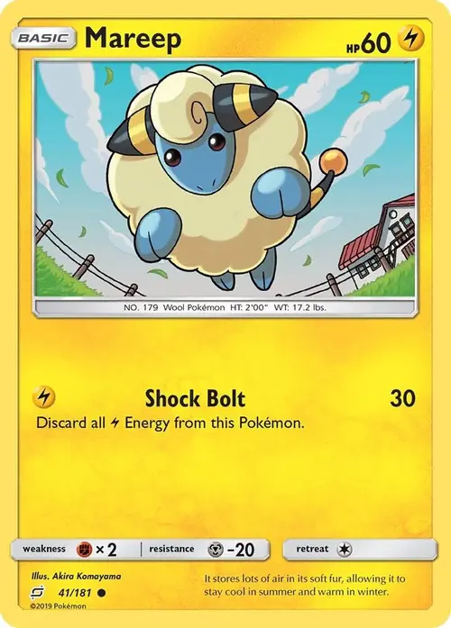Mareep card art