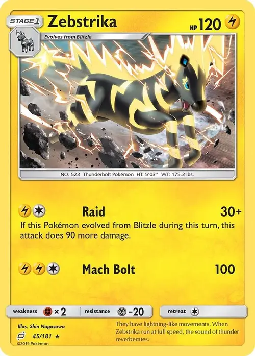 Zebstrika card art