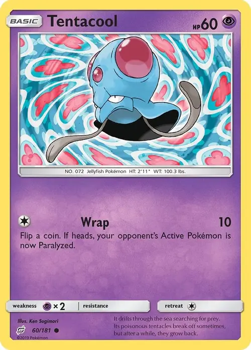 Tentacool card art
